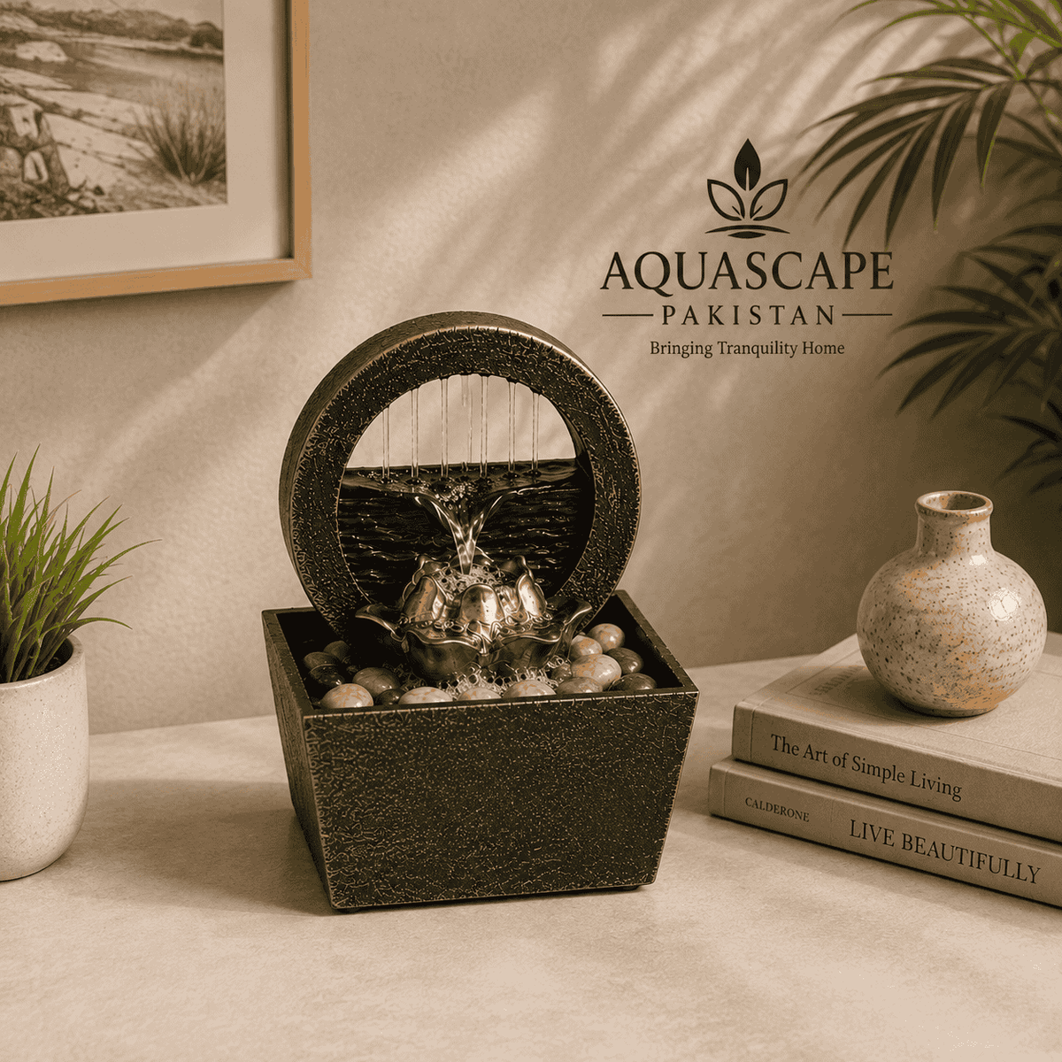AquaScape Signature Tabletop Fountain