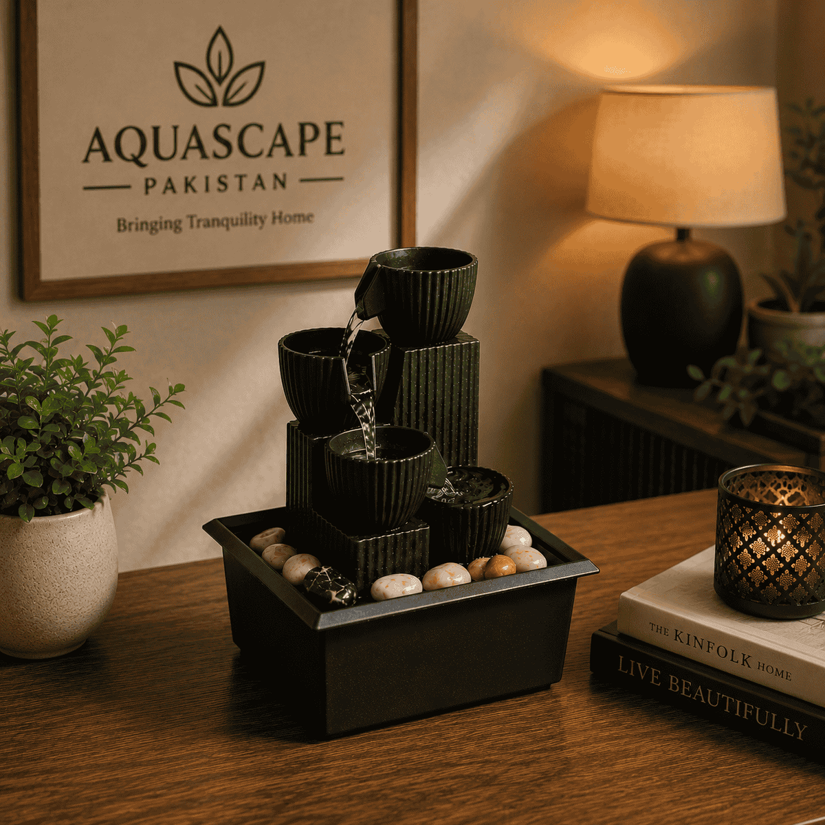 AquaScape Signature Tabletop Fountain
